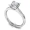 Engagement Rings with Shoulder stones